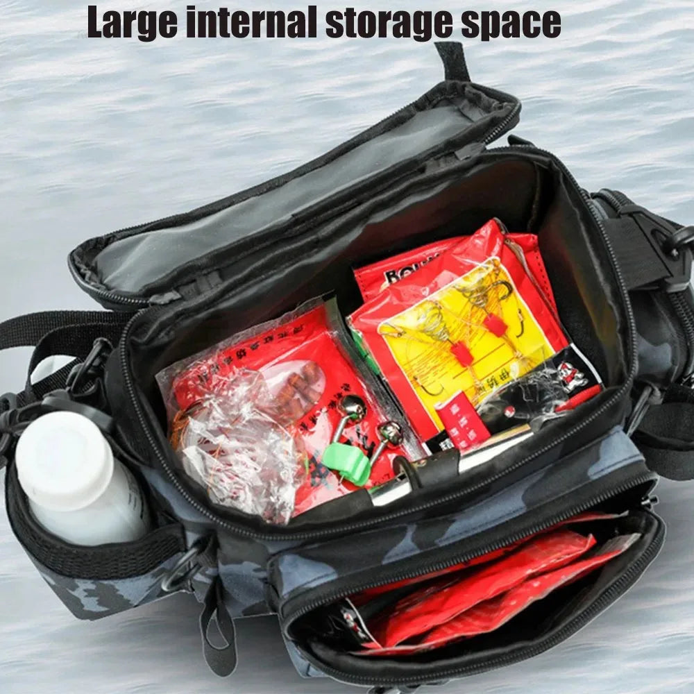Mens Bags Fishing Back Pack Tool Backpack Shoulder Bag Goods Backpacks Sea Supplies Outdoor Rucksack Camo Entertainment Sports