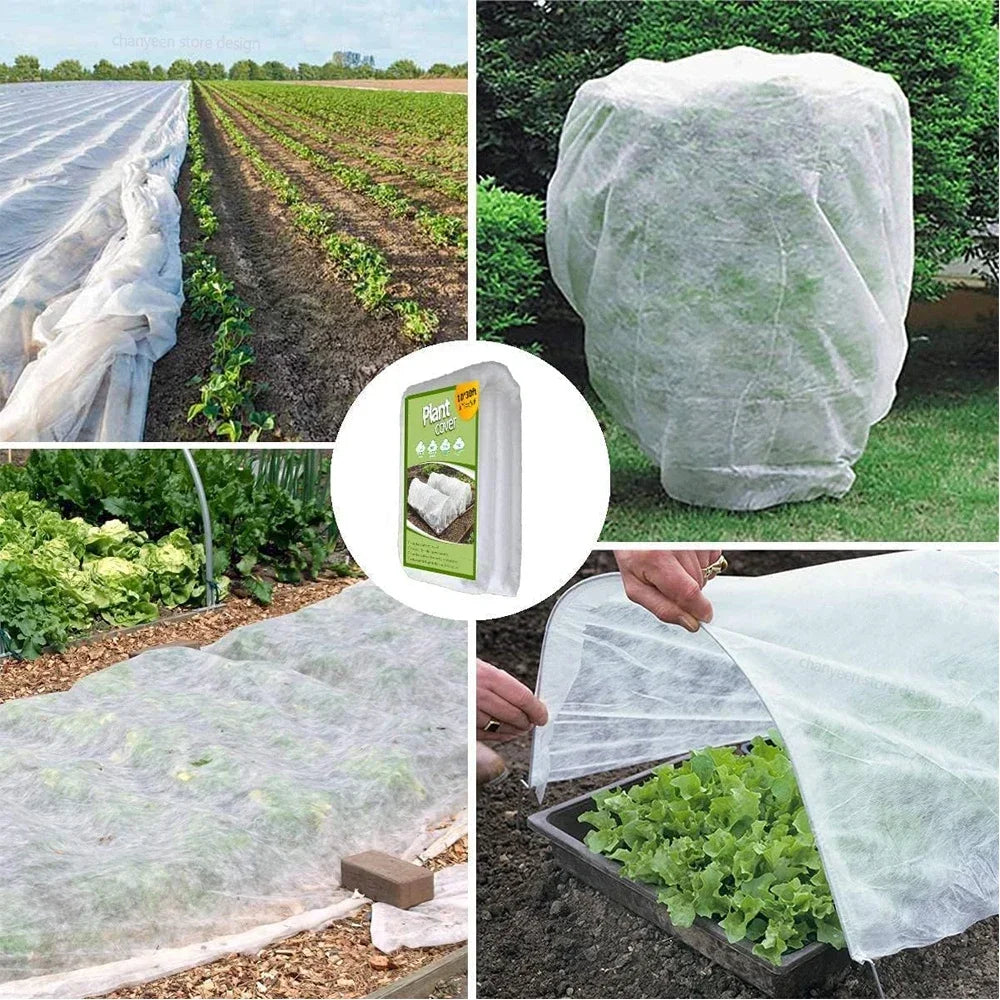 0.95oz DIY Fruit Vegetables Plant Covers Freeze Protection Floating Row Blankets for Winter Cold Weather Yard Gardening Tools
