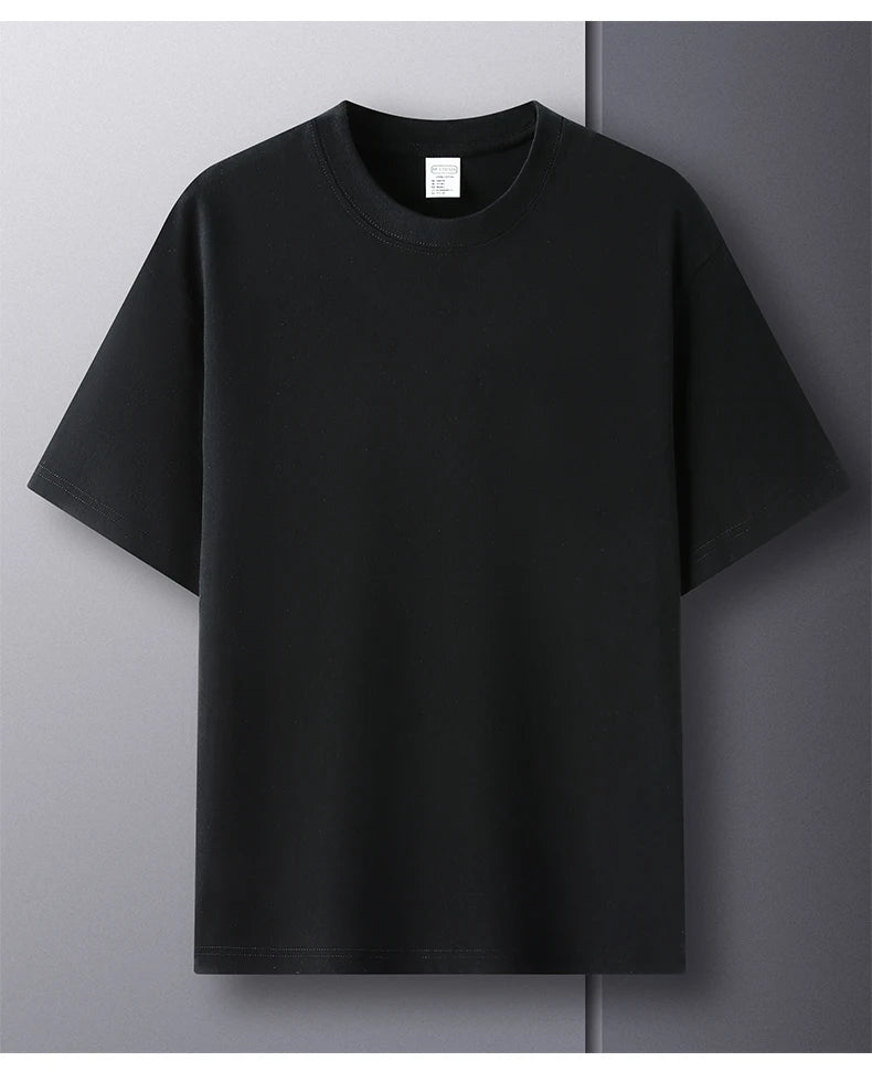 High quality cotton short sleeve men's T-shirt