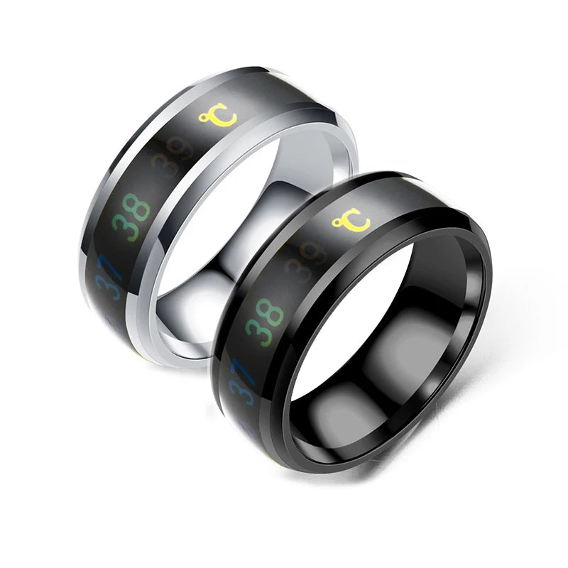 Smart temperature ring