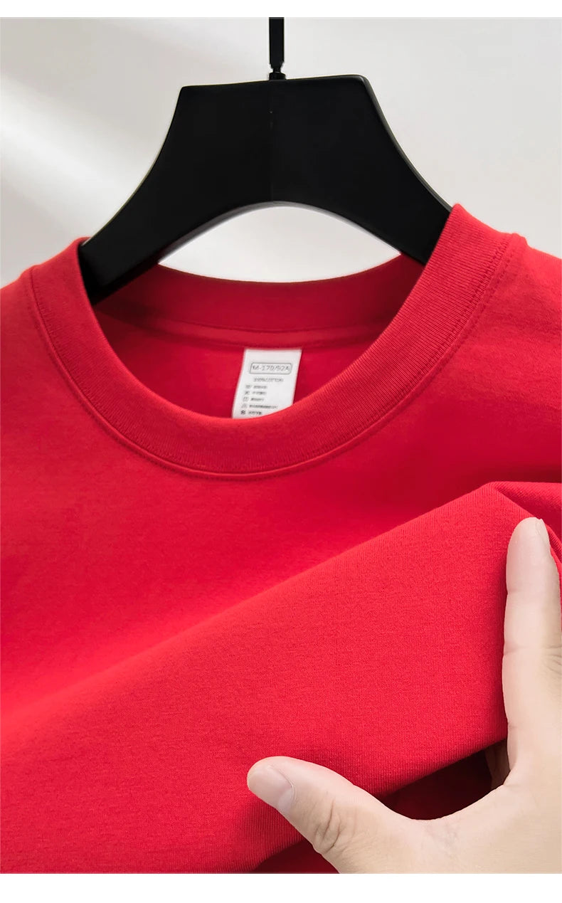 High quality cotton short sleeve men's T-shirt
