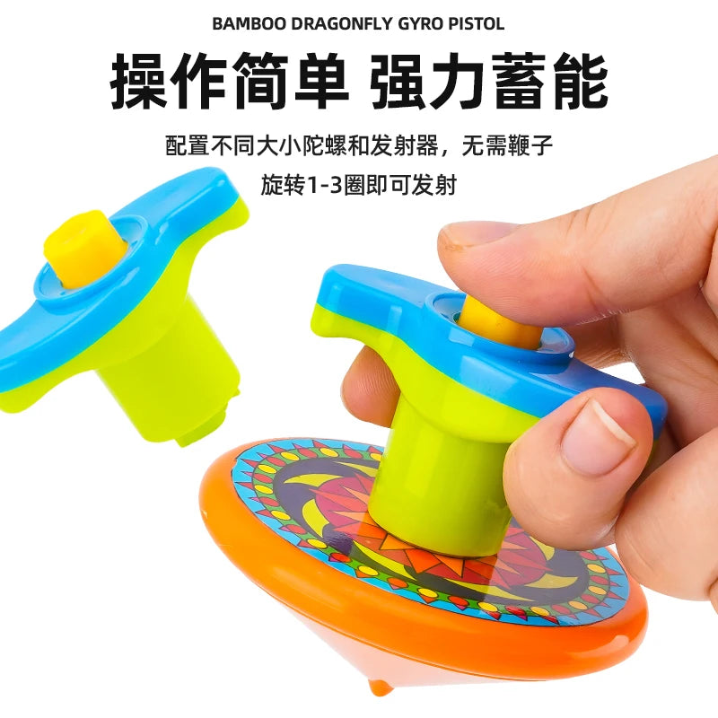 Five-Layer Stacking Spinning Top Toy for Children, Parent-Child Interactive Spinning Top Toy for Boys and Girls