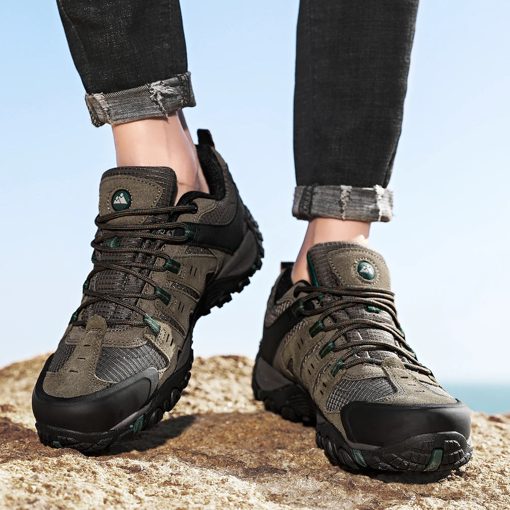 Men Trekking Walking Sneakers