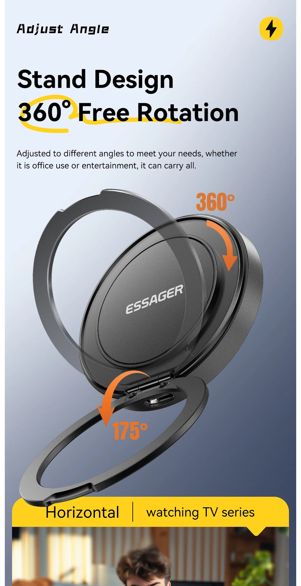 Essager 15W Wireless Charger Fast