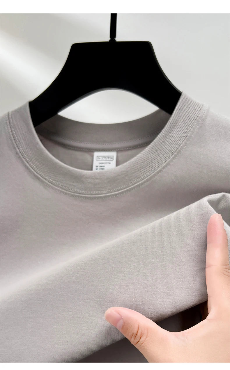 High quality cotton short sleeve men's T-shirt
