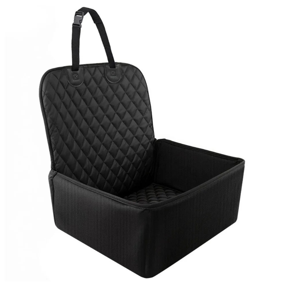 Pet Carrier Basket Scratch Proof Dog Auto Seat Non-Slip Portable Cat Basket Seat Waterproof Durable Pet Seat Cover Travel