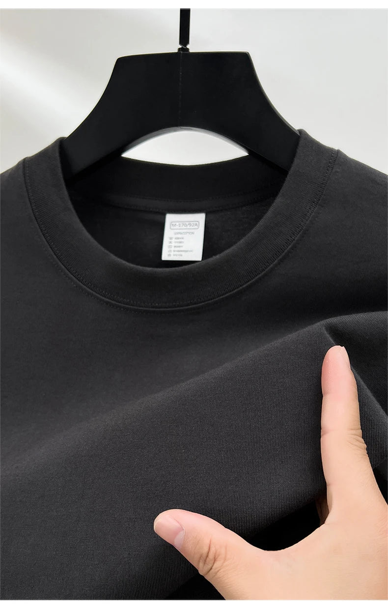 High quality cotton short sleeve men's T-shirt