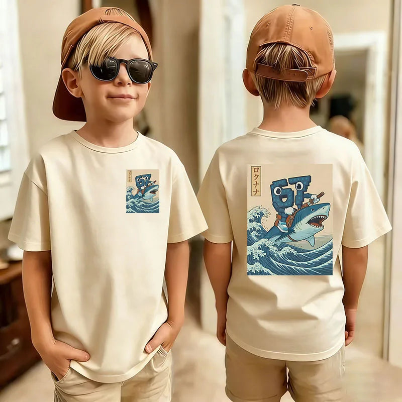 Cute Funny Six Seven Italian Brainrot 67 Number Graphic Print T-Shirt Boy/Girl Summer Short Sleeved Kids Tshirt Top Fan Gifts