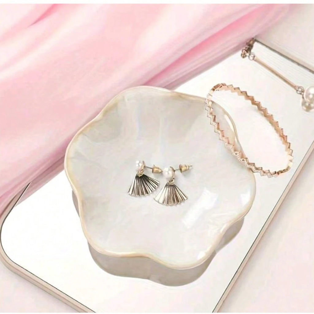Ceramic Lotus Leaf Jewelry Tray & Key Decoration Ornament, Sauce Dish for Barbecue Dip, Sashimi & Sushi - Versatile Home Decor