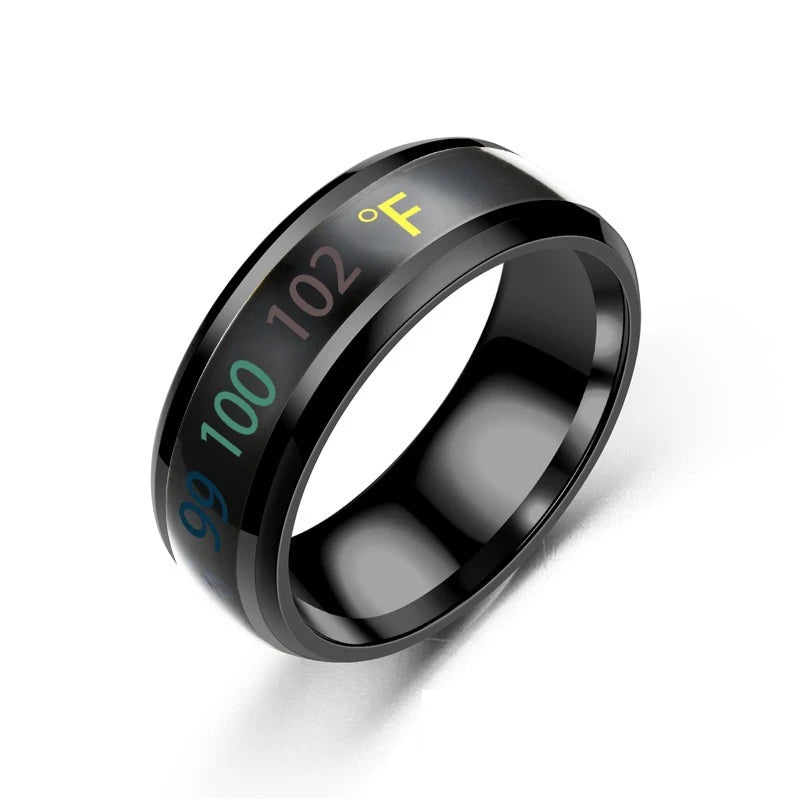 Smart temperature ring