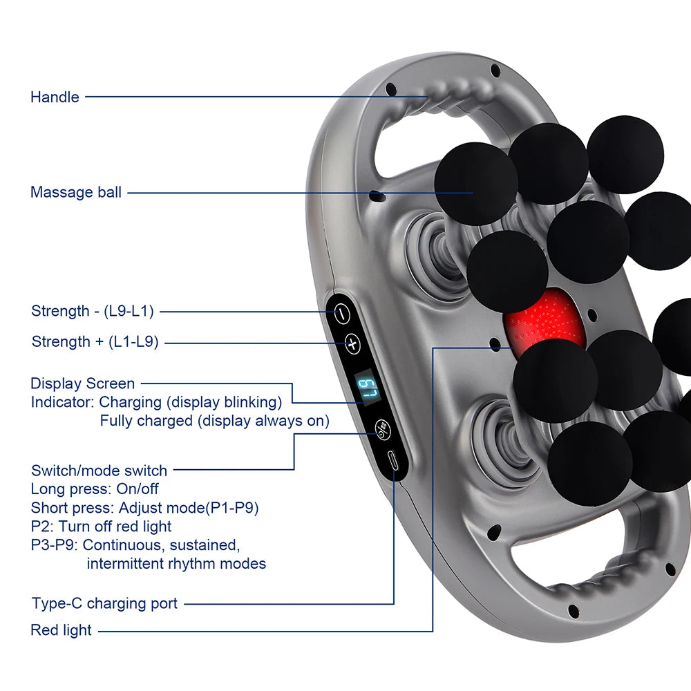 42-Heads Massage Gun
