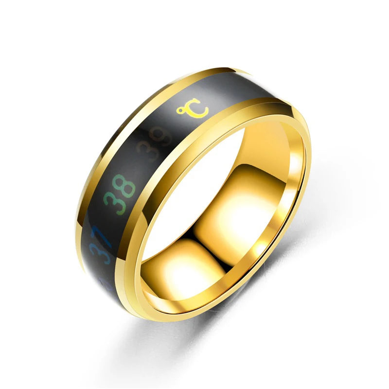 Smart temperature ring