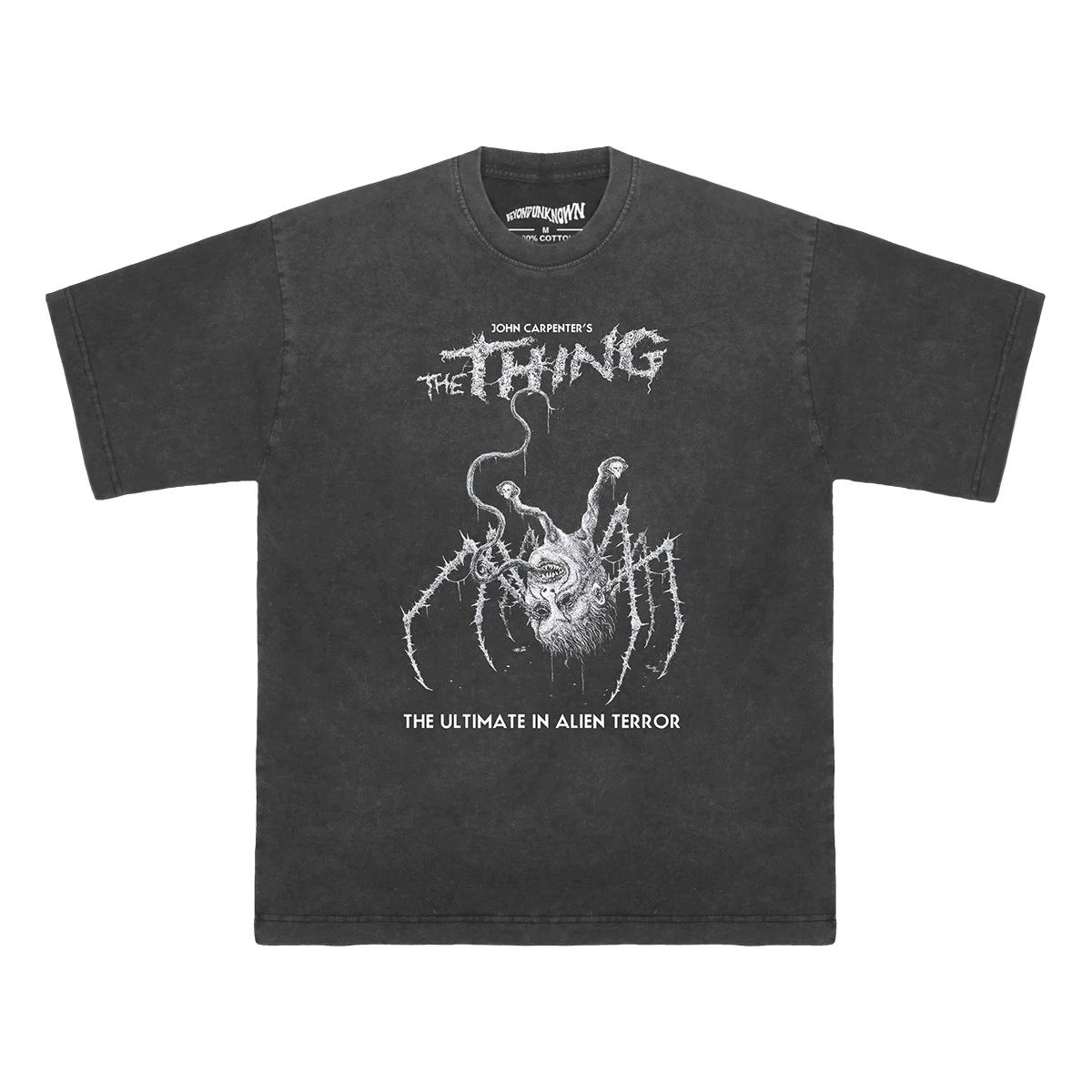 The Thing T-Shirt John Carpenter Horror Movie They Live Halloween Prince of Darkness Men's Cotton Short Sleeves Clothing Shirt