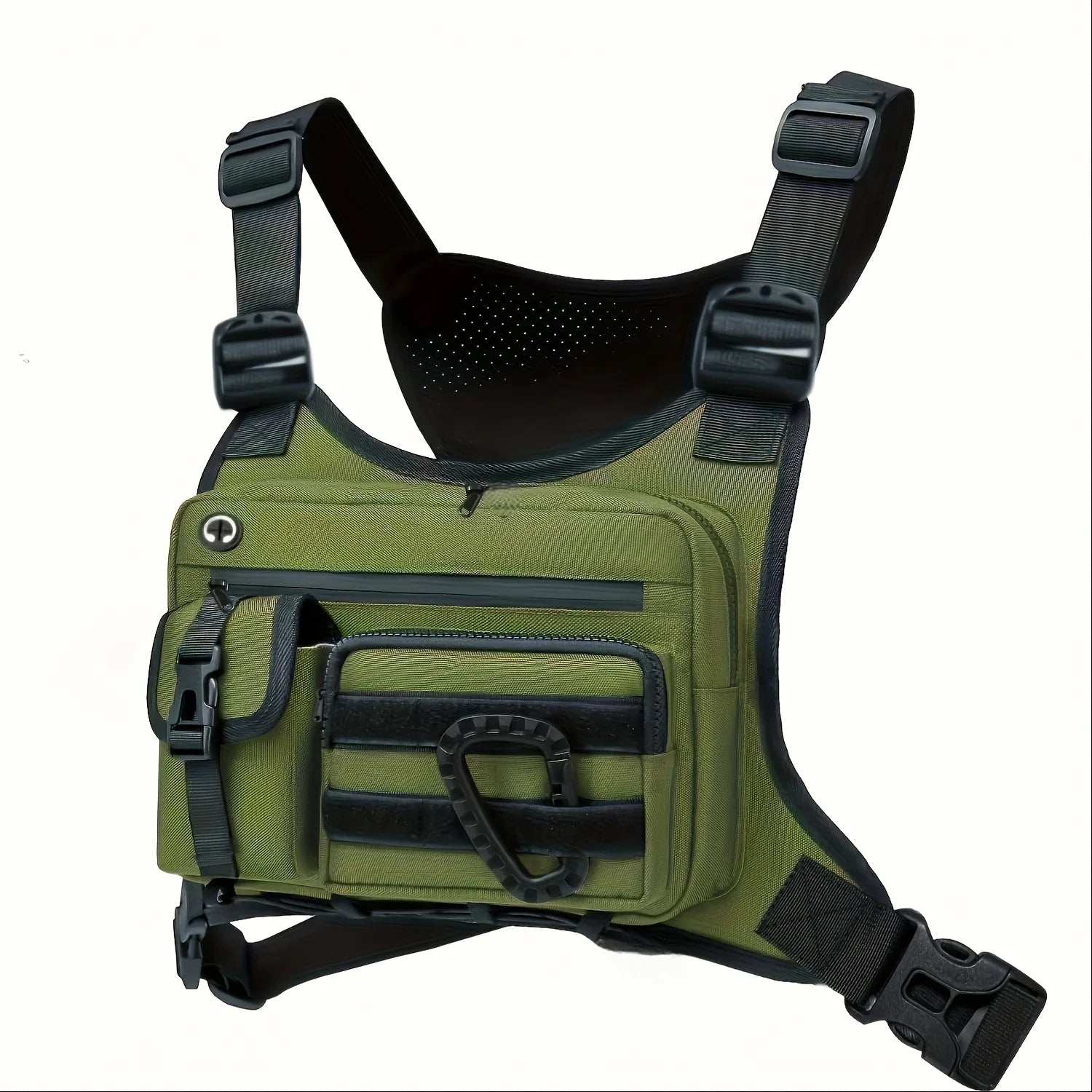 Tactical Outdoor Chest Bag Unisex Running Cycling EDC Vest Workouts Sports Chest Pack Rig for Men And Women