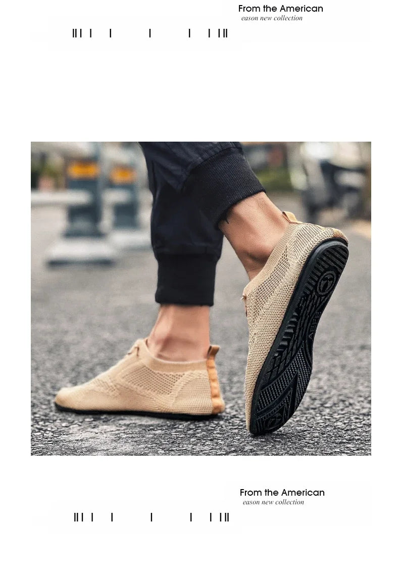 Men Mesh Breathable Slippers