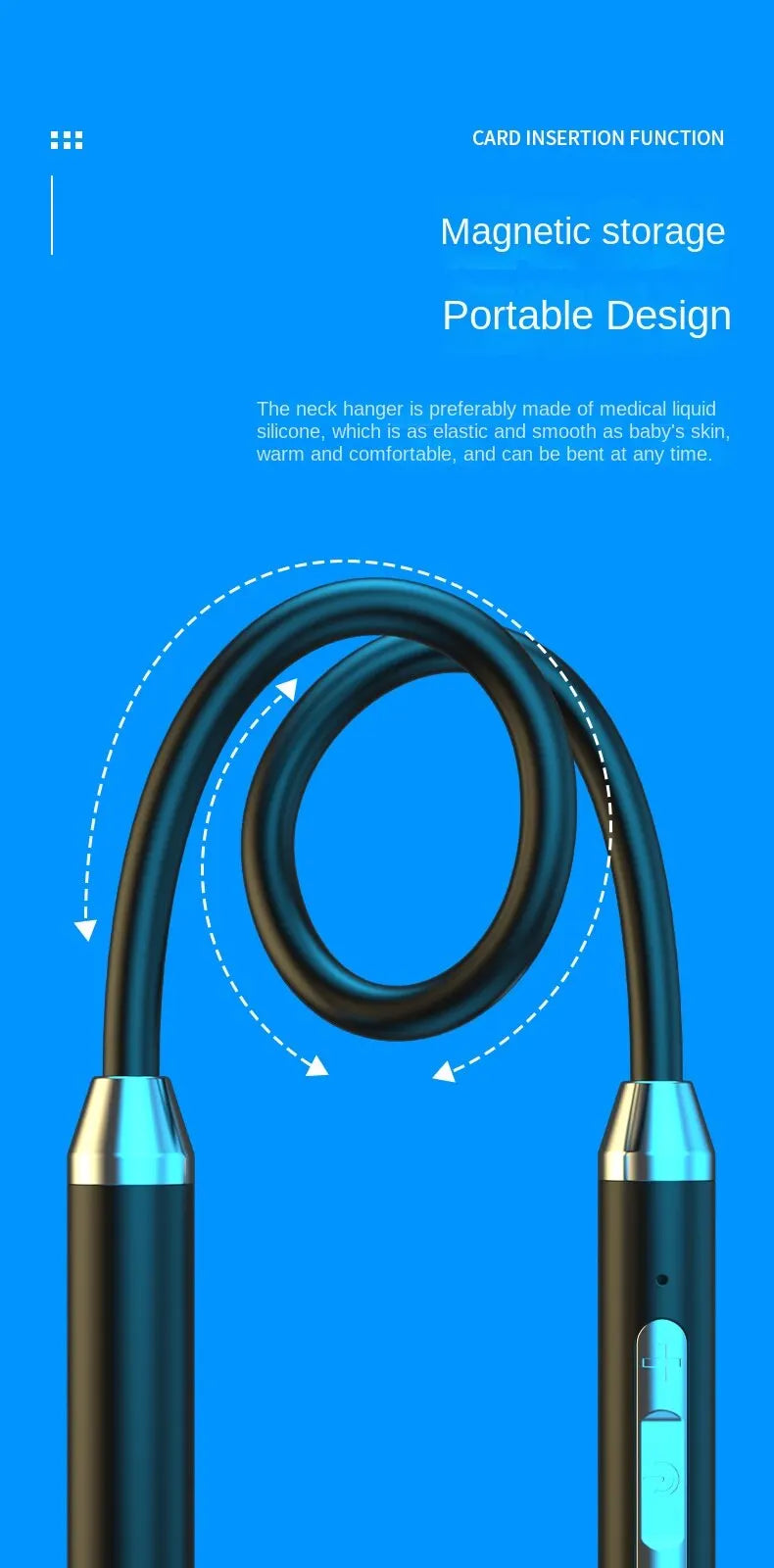 Magnetic sport earbuds