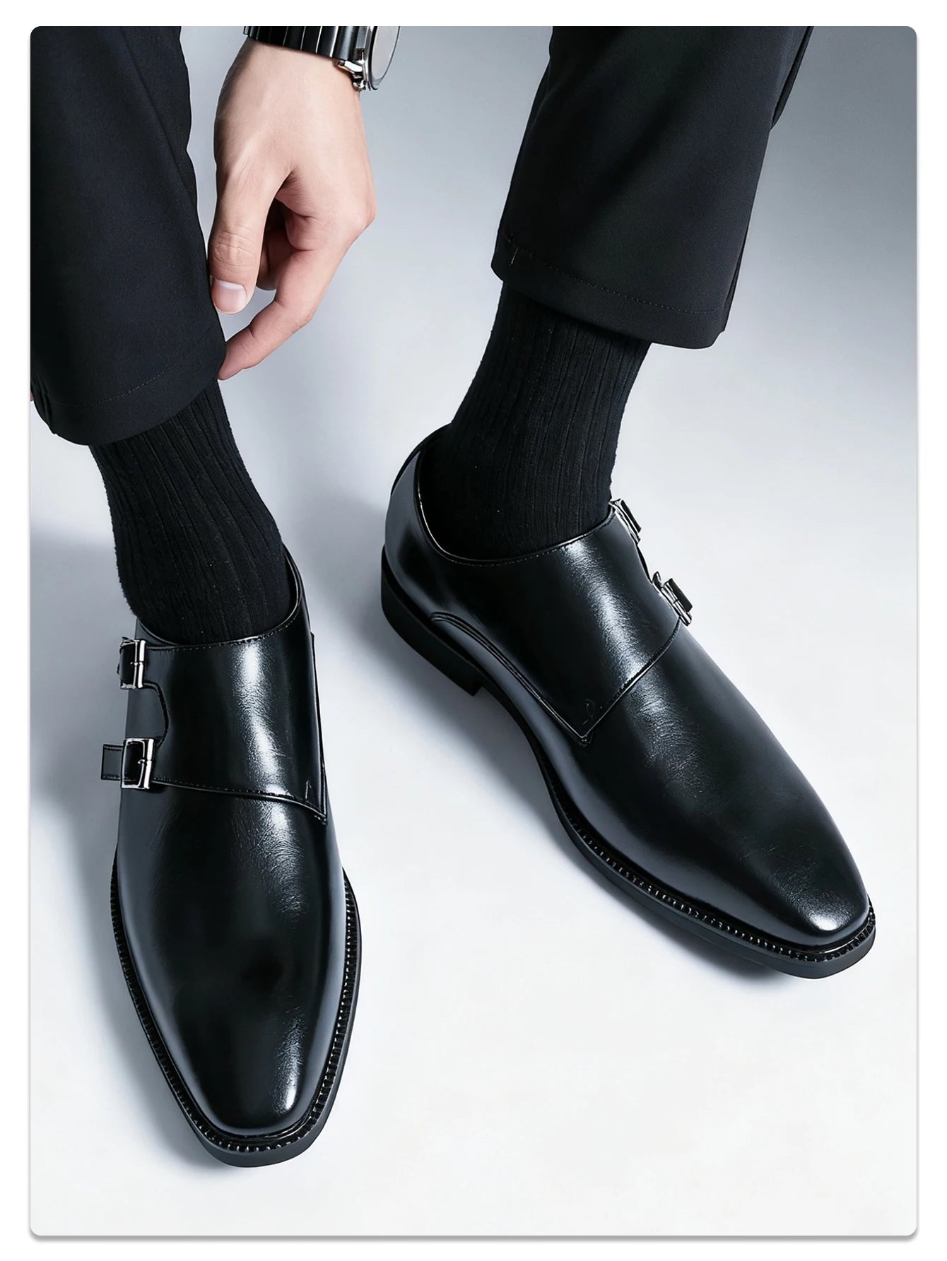 Men's Monk Leather Shoe