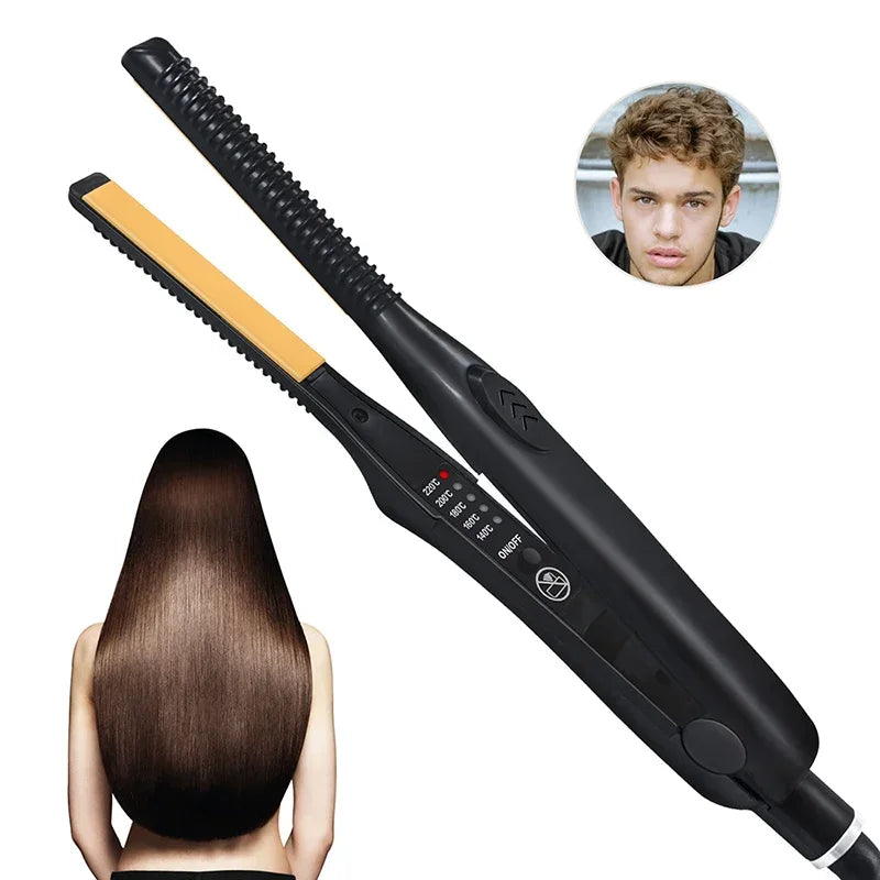 Mini Hair Straightener 2-in-1