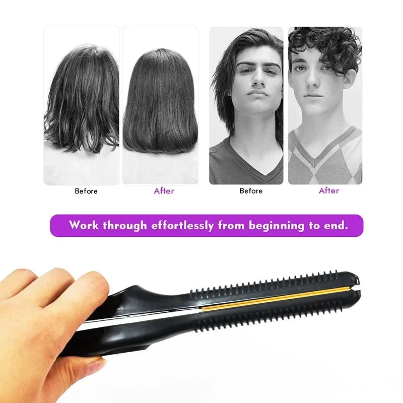 Mini Hair Straightener 2-in-1