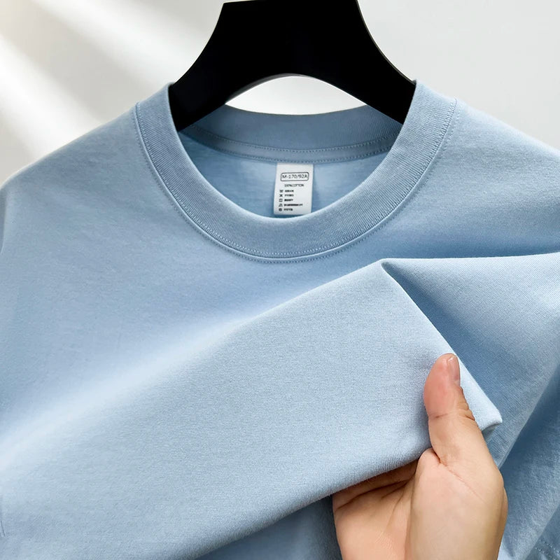 High quality cotton short sleeve men's T-shirt