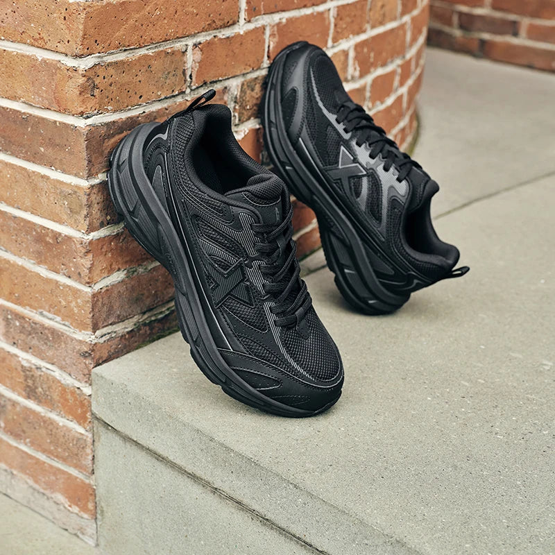 XTEP Running Shoes Men's 2025 Summer Retro Mesh Breathable Wear-Resistant Sports Shoes Commuting Casual Shoes 875319110045