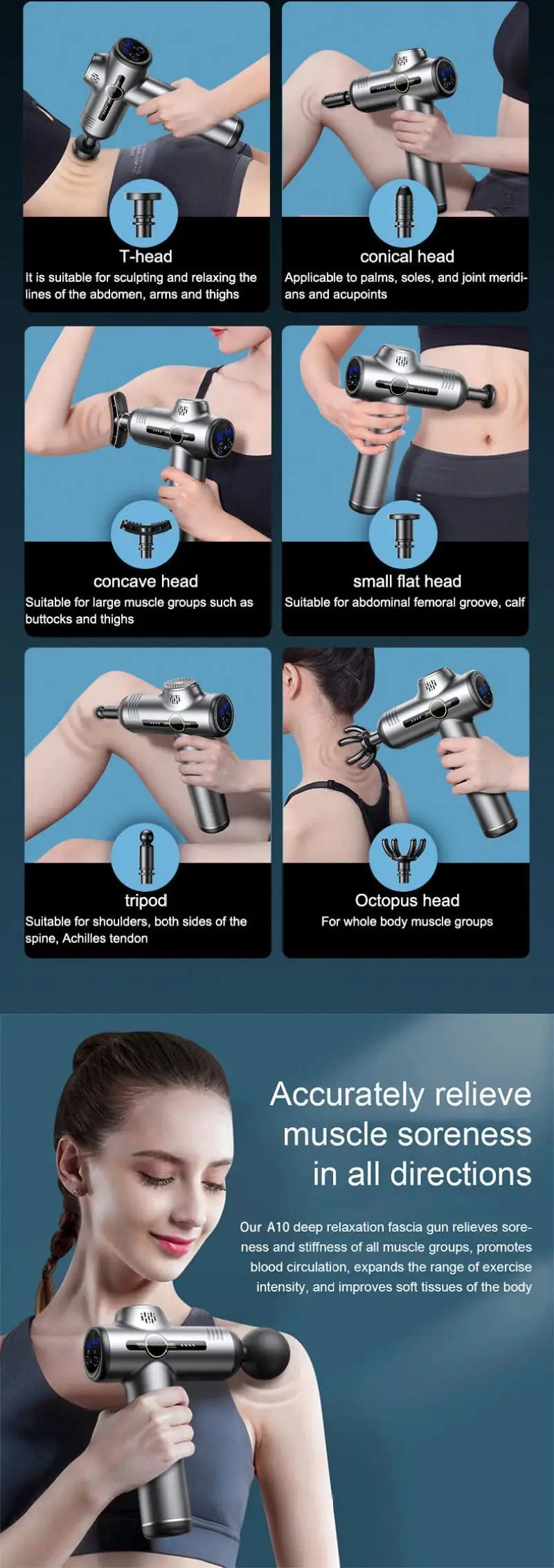 Deep Muscle Massage Gun