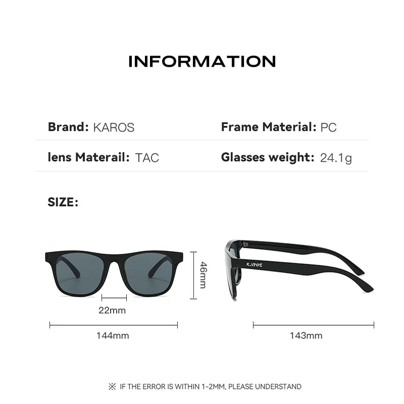 KAROS Fashion Sunglasses For Men Women Square Oversized Anti Glare Driving Eyewear Mirror Sun Glasses Women UV400 Goggles YZ2016