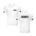 Security Classic Man Polo Shirt Breathable Quick Drying Guard Bodyguard Uniform Work Clothes Causal Light Soft Wholesale Tops