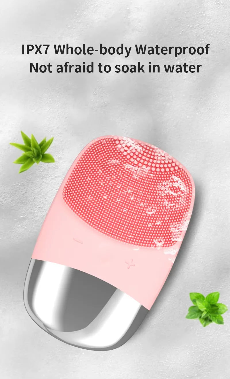 Rechargeable Silicone facial brush