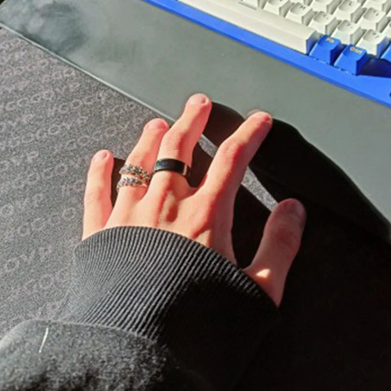 Smart temperature ring