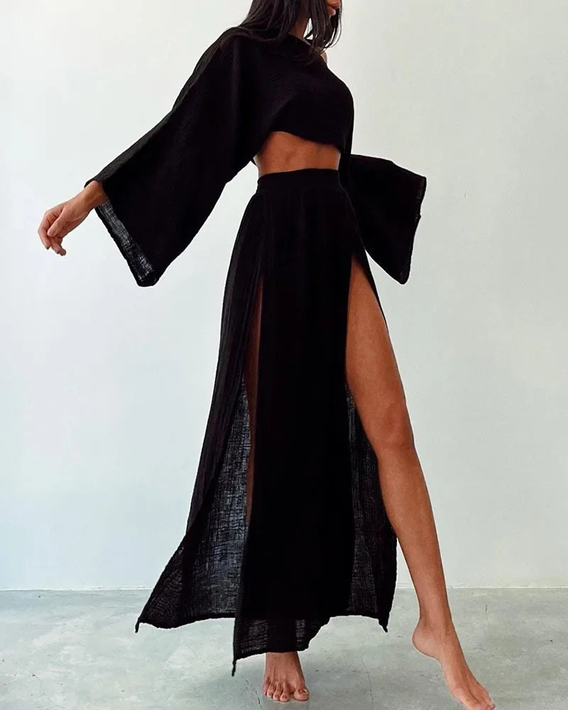 Crop Set Outfit