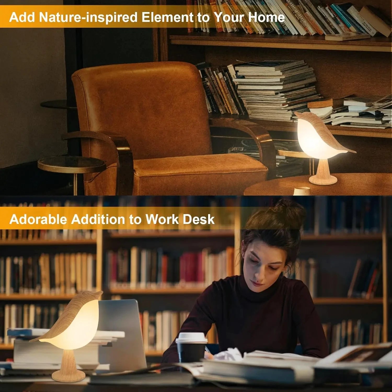 Bird Touch Bedside Lamp
