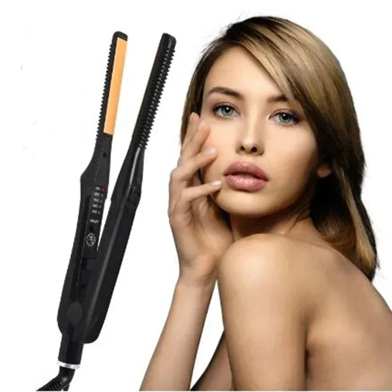 Mini Hair Straightener 2-in-1