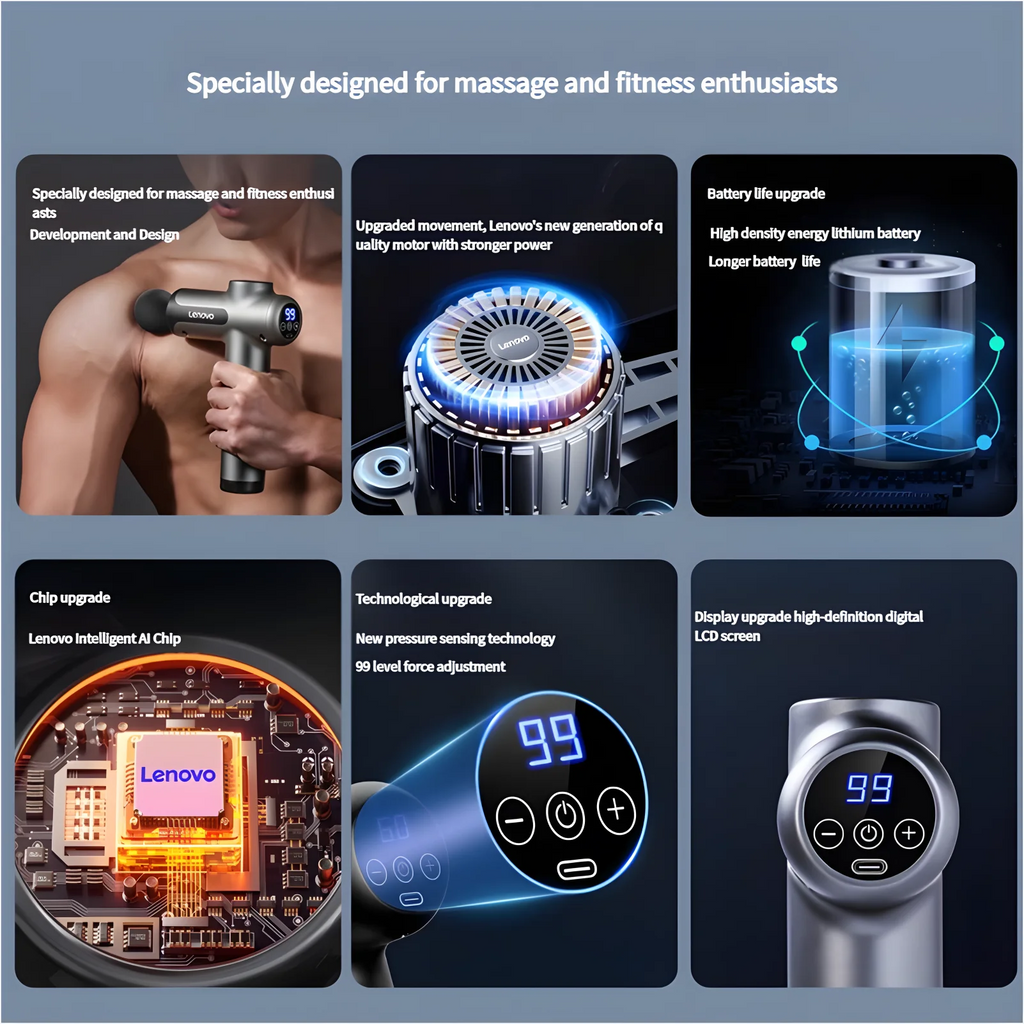 Lenovo Massage Gun pro