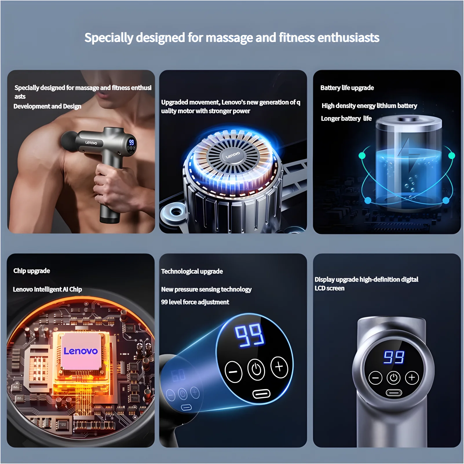 Lenovo Massage Gun pro