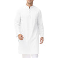 New Leisure Men Muslim Shirt Islamic Arabian Cotton Stand Collar Long Sleeve Blouse Pakistani High Quality Retro Long Tops S-3XL