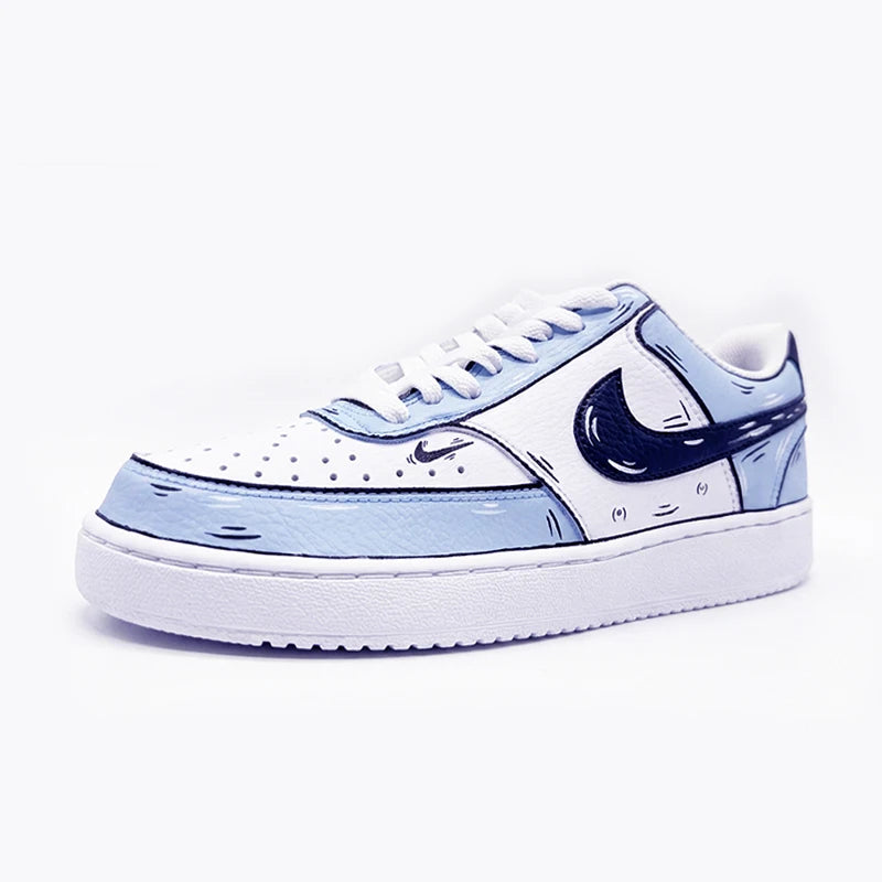 Custom Sneakers NIKE COURT VISION Unisex retro shoes