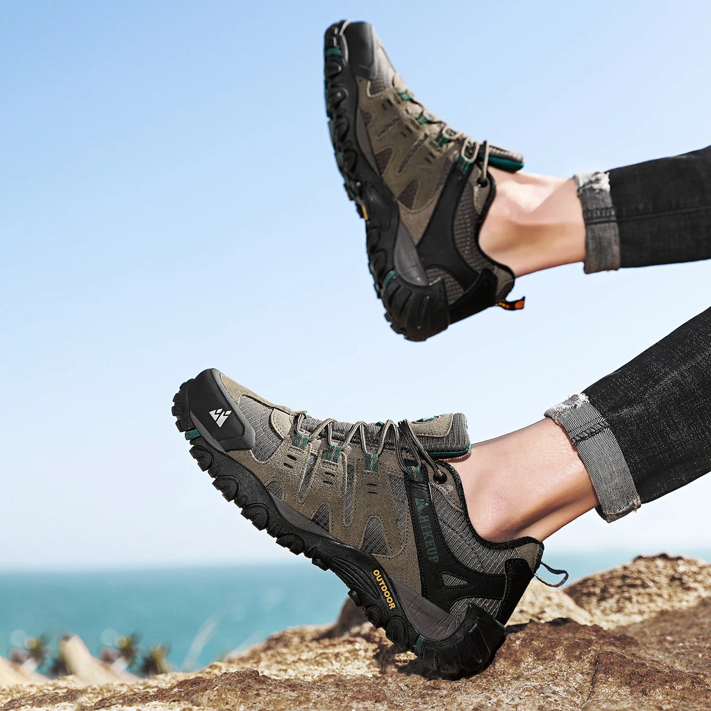 Men Trekking Walking Sneakers