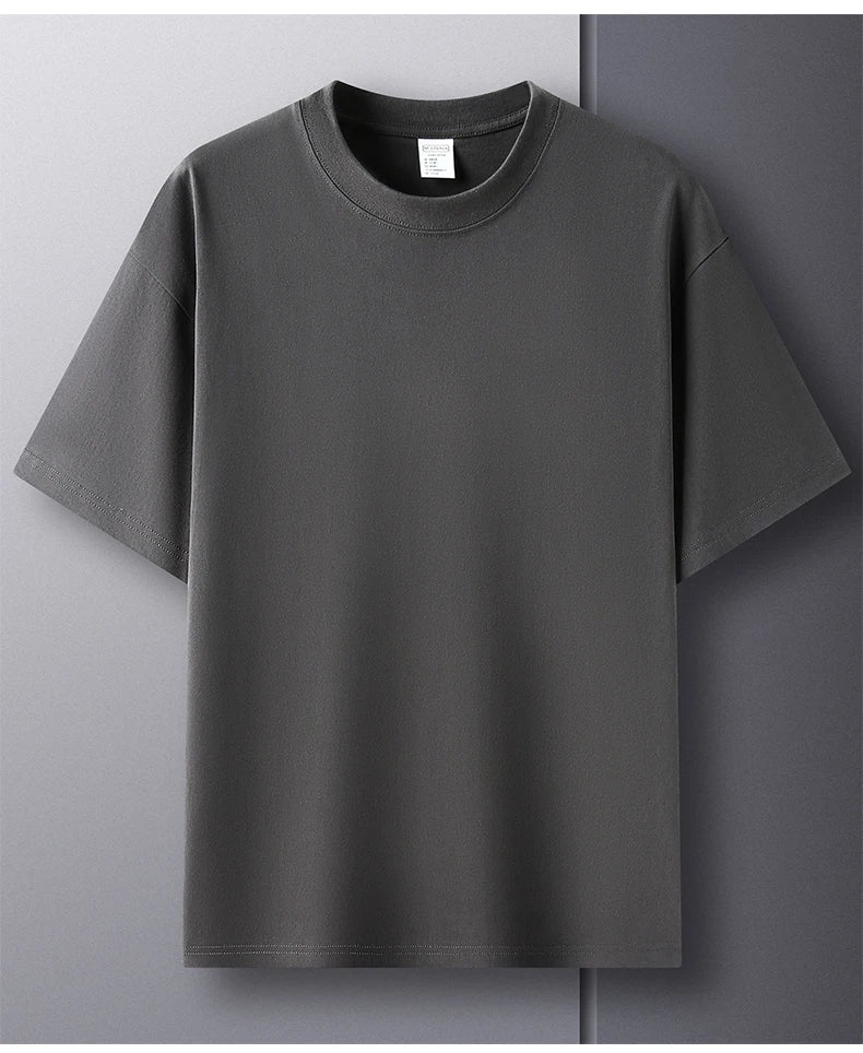 High quality cotton short sleeve men's T-shirt