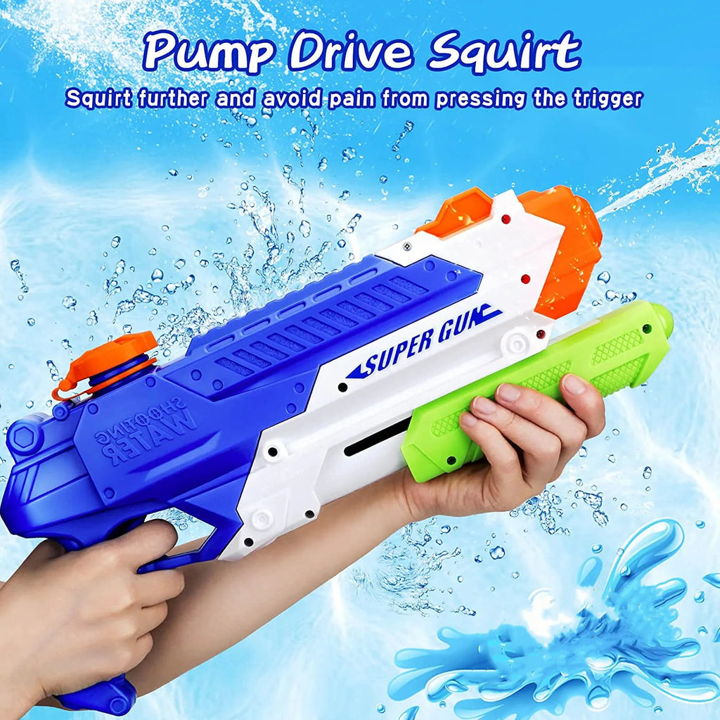 Water Guns for Kids - Summer Soaker Squirt Guns, Outdoor Toy for 3 Years Old and up Boys Girls Adults Water Guns for Swimming Pool