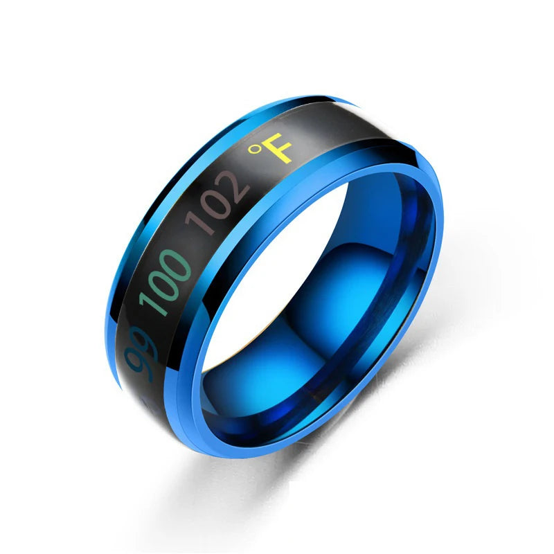 Smart temperature ring