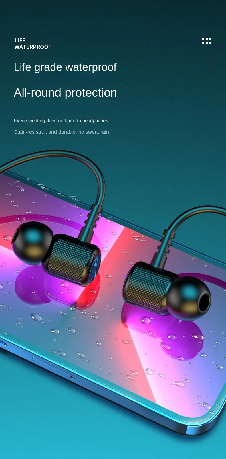 Magnetic sport earbuds
