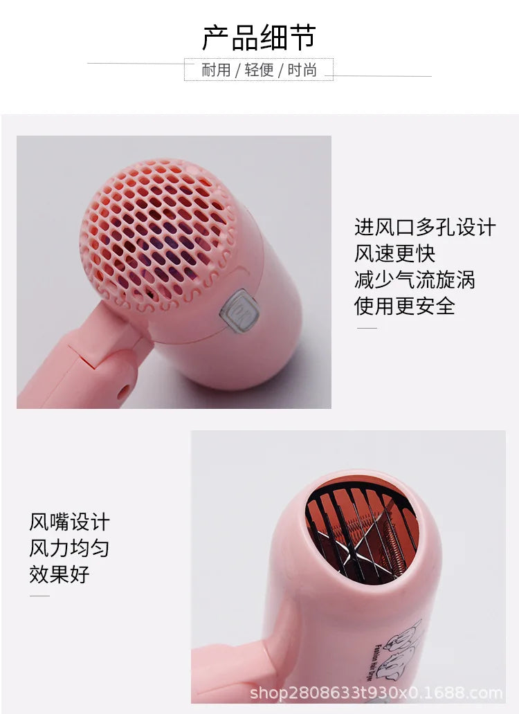 Mini Folding Hair Dryer 400w