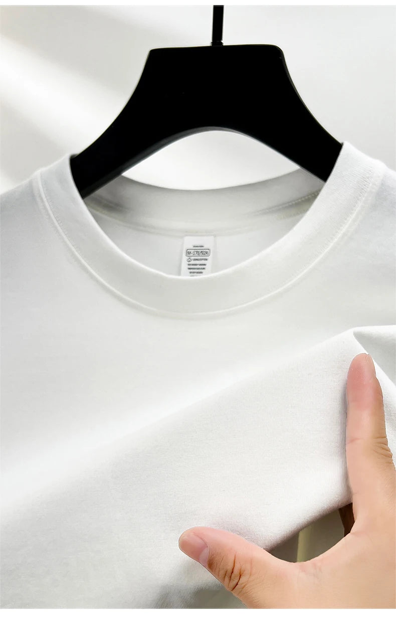High quality cotton short sleeve men's T-shirt