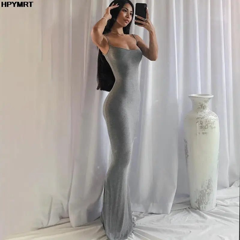 Backless Maxi dress