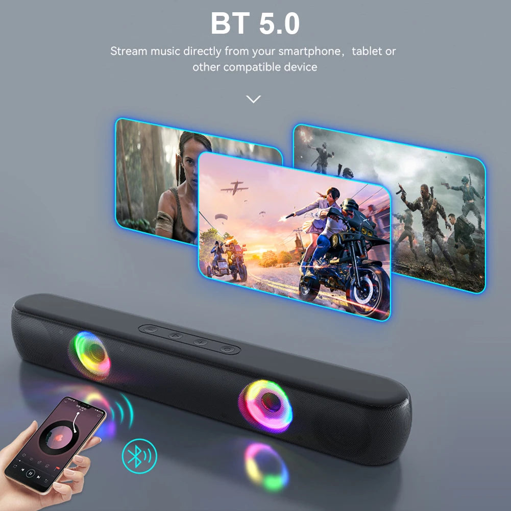 Portable Bluetooth sound bar