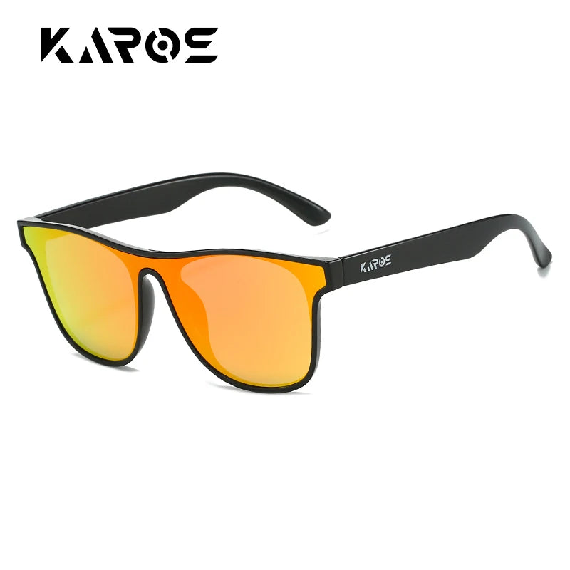 KAROS Fashion Sunglasses For Men Women Square Oversized Anti Glare Driving Eyewear Mirror Sun Glasses Women UV400 Goggles YZ2016