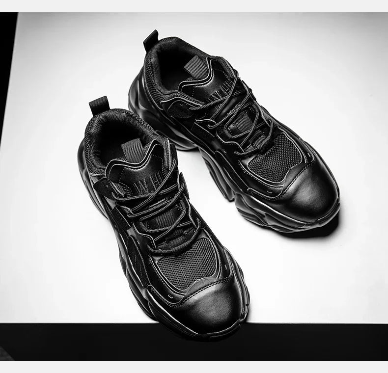 Men's Sneakers Hidden Heels Elevator
