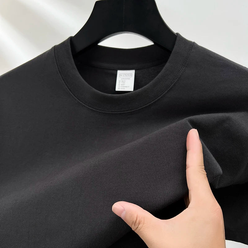 High quality cotton short sleeve men's T-shirt