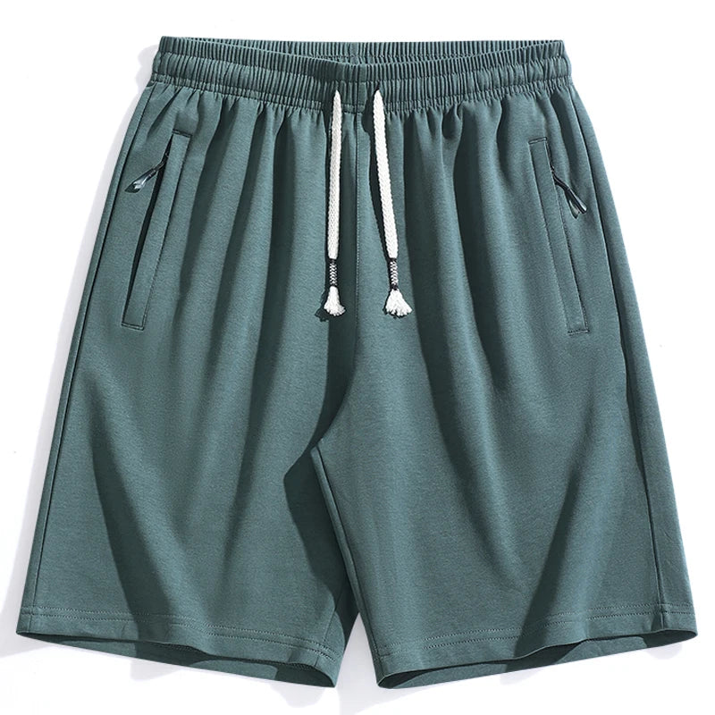 Plus Size 8XL 9XL Summer Casual Cotton Shorts Men Breathable Loose Beach Short five-point Pants Comfortable Sports Sweatpants